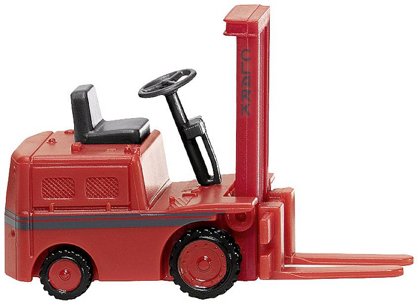 Wiking 117102 H0 Heavy-duty vehicle Fork lift truck Clark - red