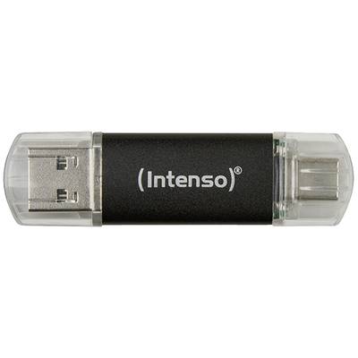 Intenso Twist Line USB stick  64 GB Anthracite 3539490 USB type A, USB-C®, USB 3.1 (Gen 1)