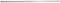 A long metal rod lies horizontally. The surface is smooth and shiny, with light signs of wear.