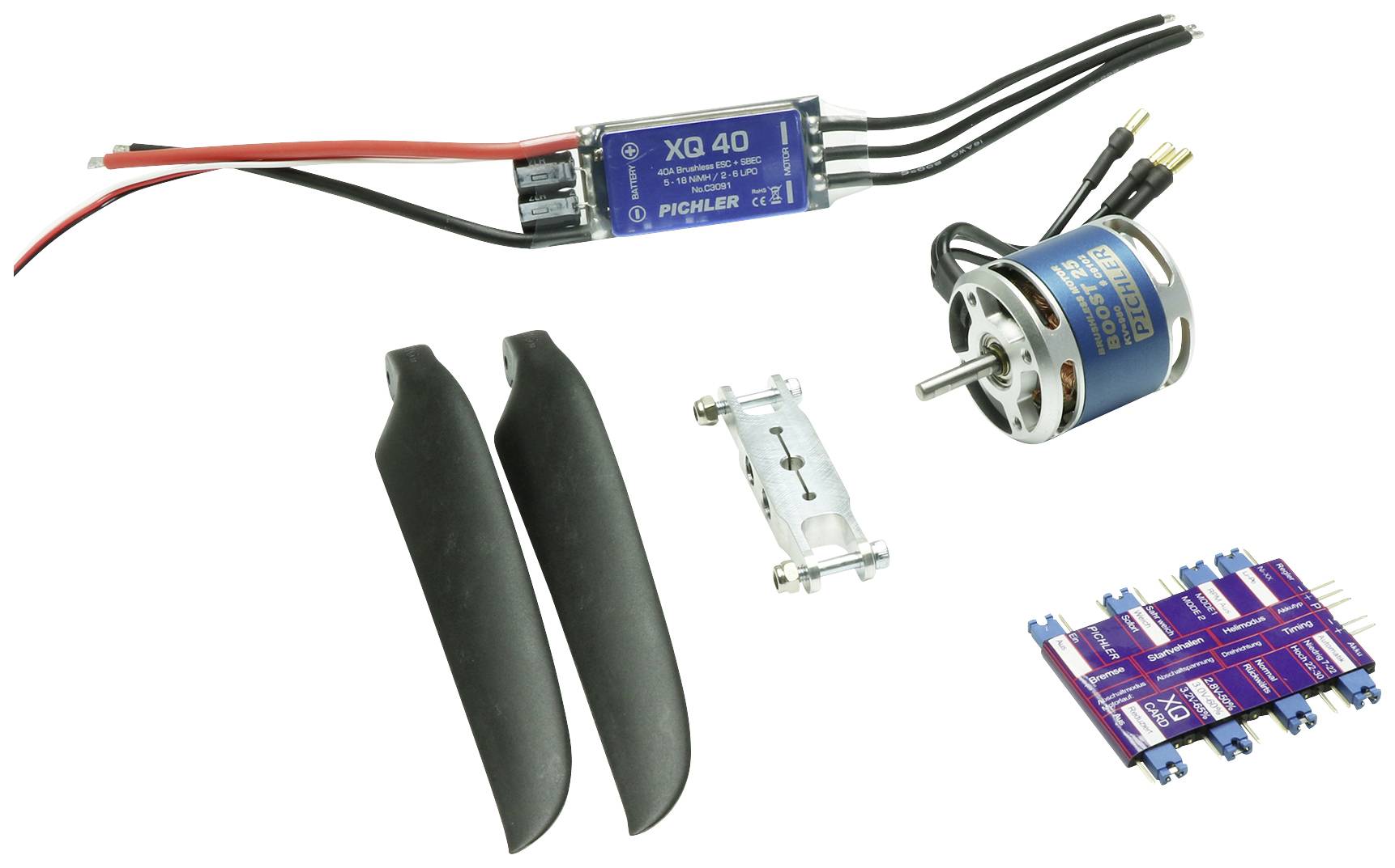 Image of Pichler Modellbau 15272 Propulsion set (L x W x H) 250 x 150 x 90 mm 1 pc(s)