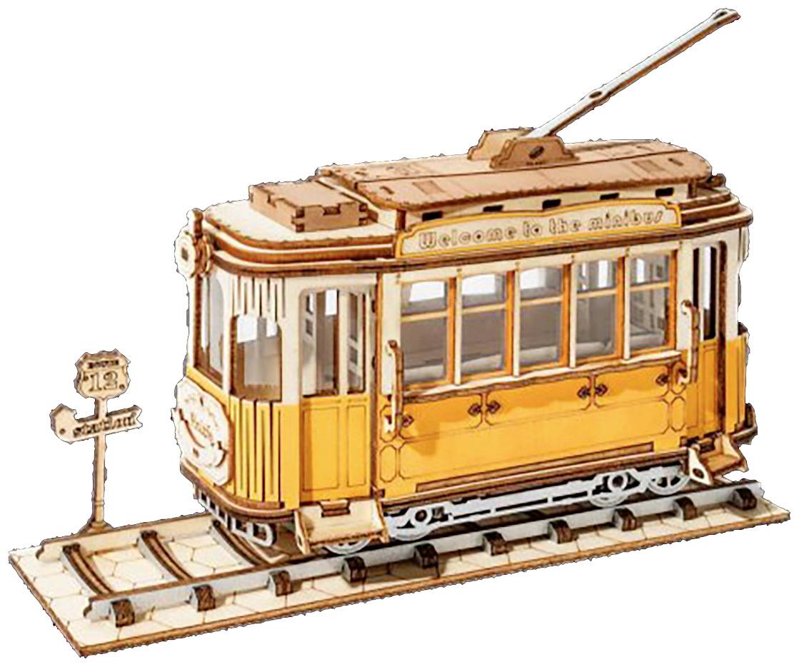 Image of Pichler Modellbau Wood Train engine assembly kit