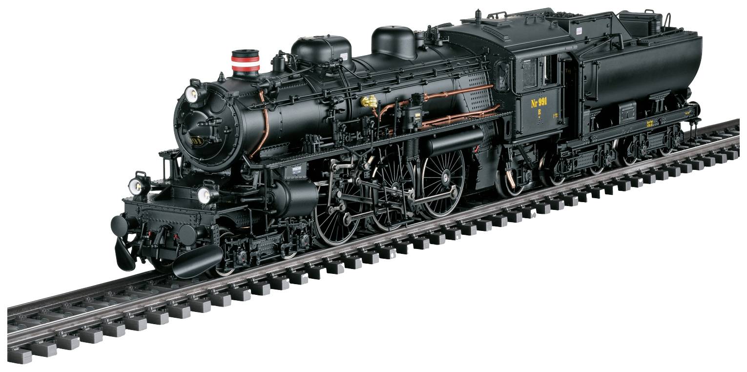 TRIX H0 25491 H0 Litra E 991 steam locomotive of DSB-1