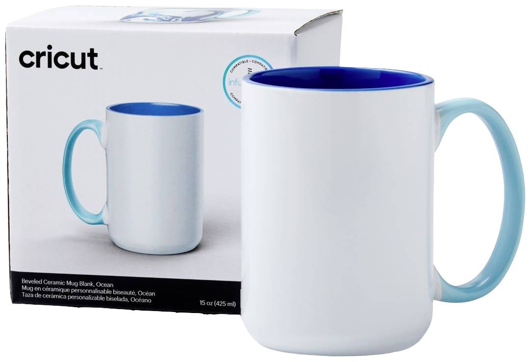 Image of Cricut 2009394 Mug White, Ocean