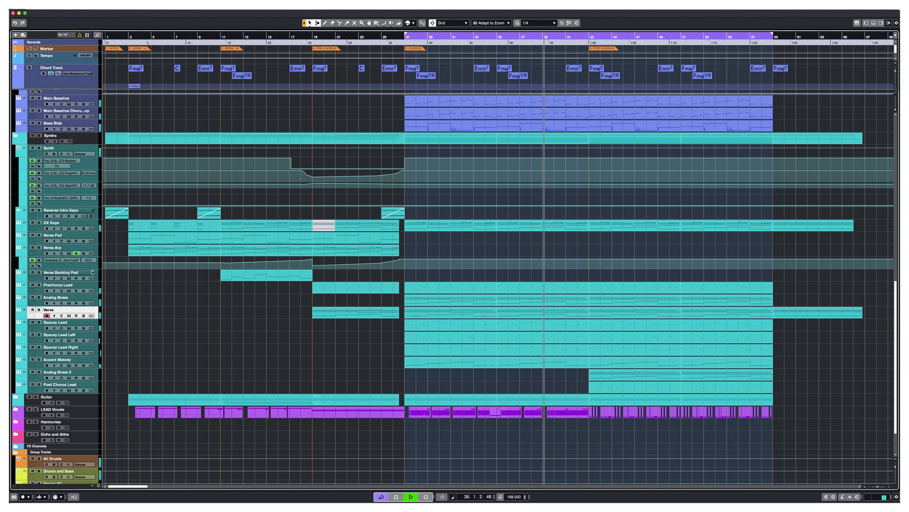 Steinberg Cubase Pro 12 Full version, 1 licence Windows, Mac OS DAW software-3