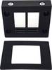 TRU COMPONENTS DVK 6/4 Cable router Terminal Ø (max.) 16 mm Polyamide Black 1 pc(s)