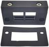 TRU COMPONENTS DVK-W2 Cable router Terminal Ø (max.) 16 mm Polyamide Black 1 pc(s)
