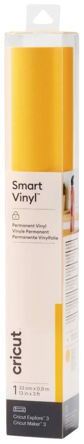 Image of Cricut Smart Vinyl™ Permanent Film Yellow