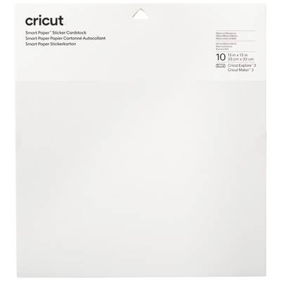 Image of Cricut Smart Paper™ Coloured card Cutting width 30.5 cm White
