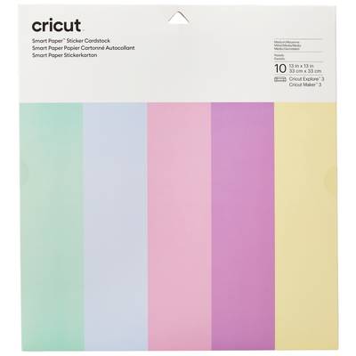 Image of Cricut Smart Paper™ Coloured card Cutting width 30.5 cm Pastel