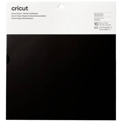 Image of Cricut Smart Paper™ Coloured card Cutting width 30.5 cm Black