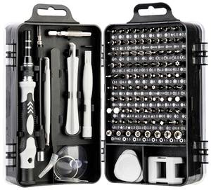 Joy-it  WE-0001 Tool kit Universal, Smartphones, Electrical contractor, DIYers, Apprentices, Model making Case 115-piece