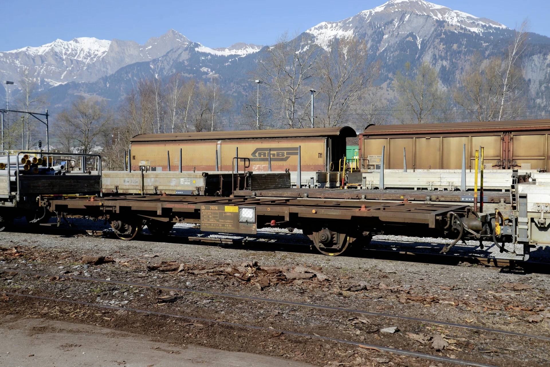 Image of KATO 7074100 RhB goods wagon lb-v 7874, 2-axle