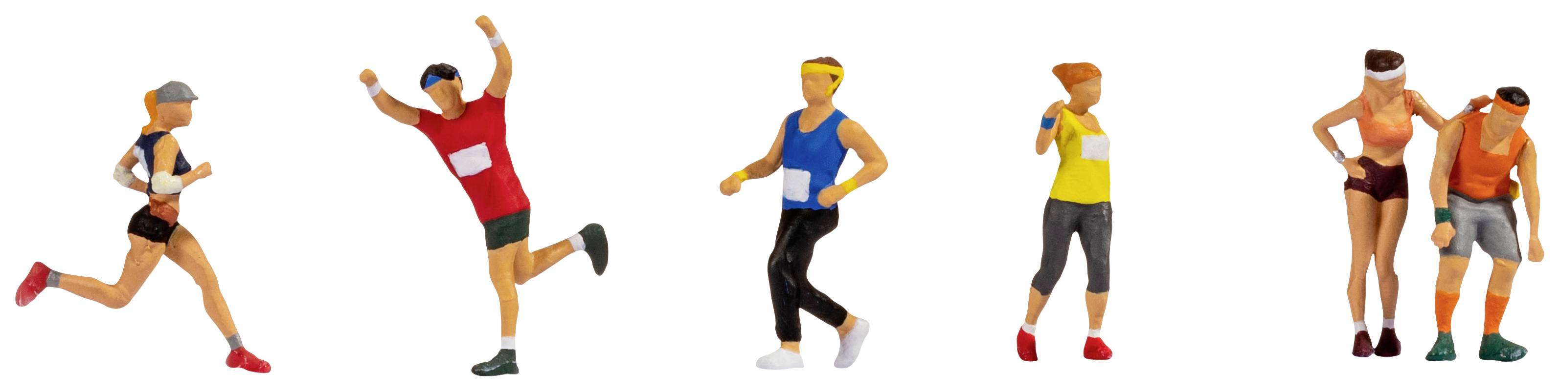 Image of NOCH H0 Marathon runner 15890 Painted