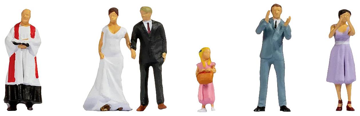 NOCH TT Wedding couple Painted