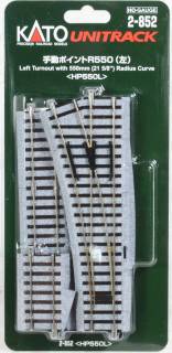 Image of H0 Kato Unitrack 2-852 Points, Left 215 mm 1 pc(s)