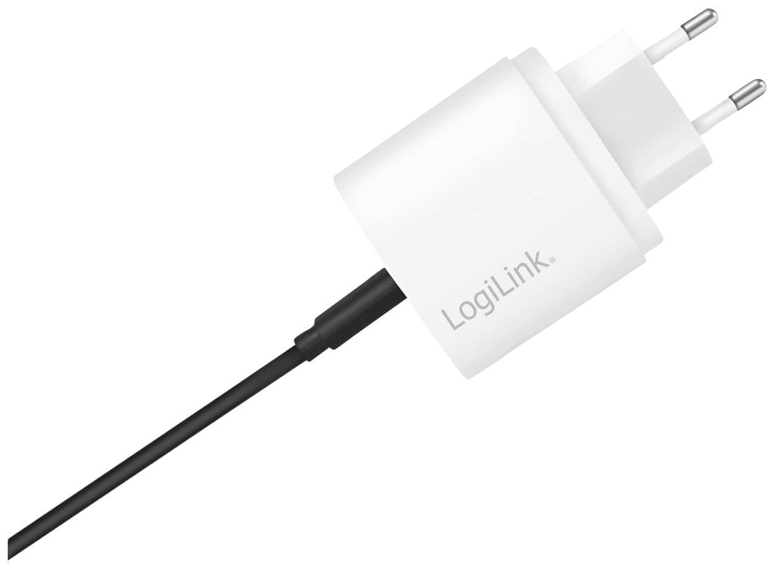 LogiLink PA0261 USB charger 20 W USB-C® socket (Power Delivery) White Indoors, Mains socket-4