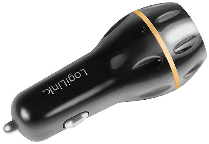 LogiLink PA0201 USB charger 19.5 W USB-A Black Car Qualcomm Quick Charge 3.0-1