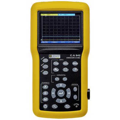 Chauvin Arnoux C.A 942 Handheld oscilloscope  40 MHz 2-channel 2 GS/s 2.5 KP 8 Bit Handheld, Multimeter functions, Harmo