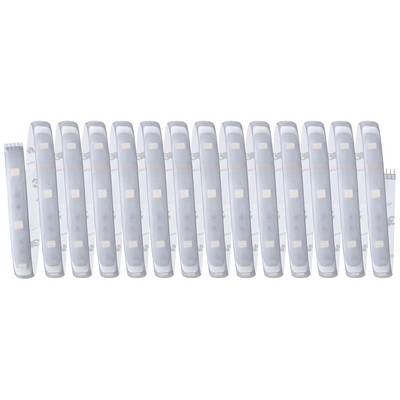 Several rows of flexible LED strips, closely arranged side by side. Each row has uniform LED spacing.