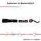 'Torch dismantled: inserting batteries into battery compartment. Text: makes your life easier.'