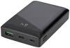 Deltaco - a nordic brand PB-C1000 Power bank 10000 mAh LiPo USB type A, USB C® Black