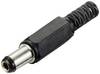 TRU COMPONENTS Low power connector Plug, straight 5.5 mm 2.5 mm 1 pc(s)