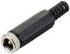 TRU COMPONENTS Low power connector Socket, straight 6.0 mm 2.5 mm 1 pc(s)