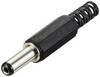 TRU COMPONENTS Low power connector Plug, straight 5.5 mm 2.1 mm 1 pc(s)