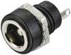 TRU COMPONENTS Low power connector Socket, vertical vertical 5.7 mm 2.1 mm 1 pc(s)
