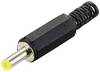 TRU COMPONENTS Low power connector Plug, straight 4.0 mm 1.7 mm 1 pc(s)
