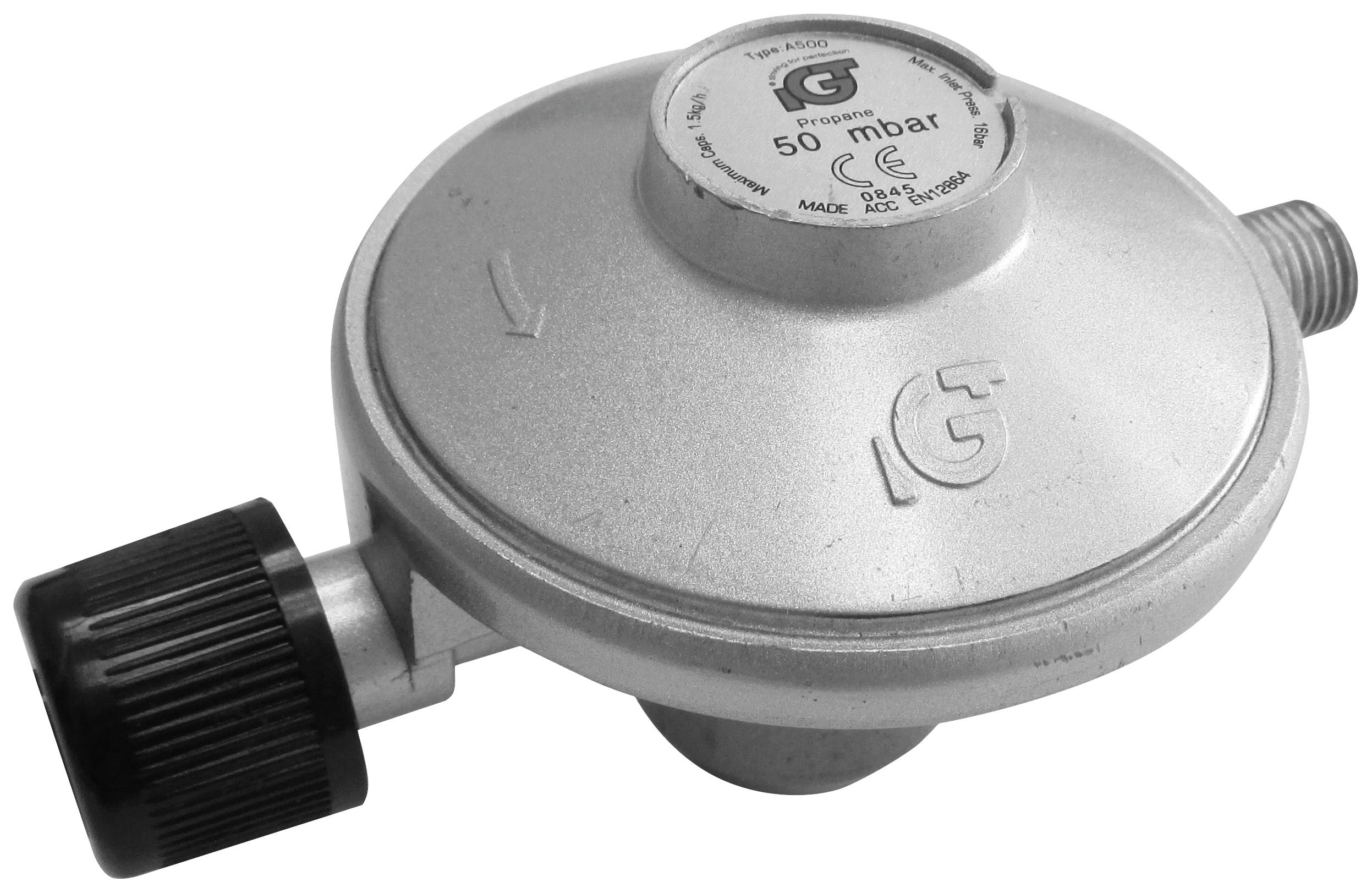 Image of tepro Garten 8567 Gas cartridge pressure regulator Silver (matt)