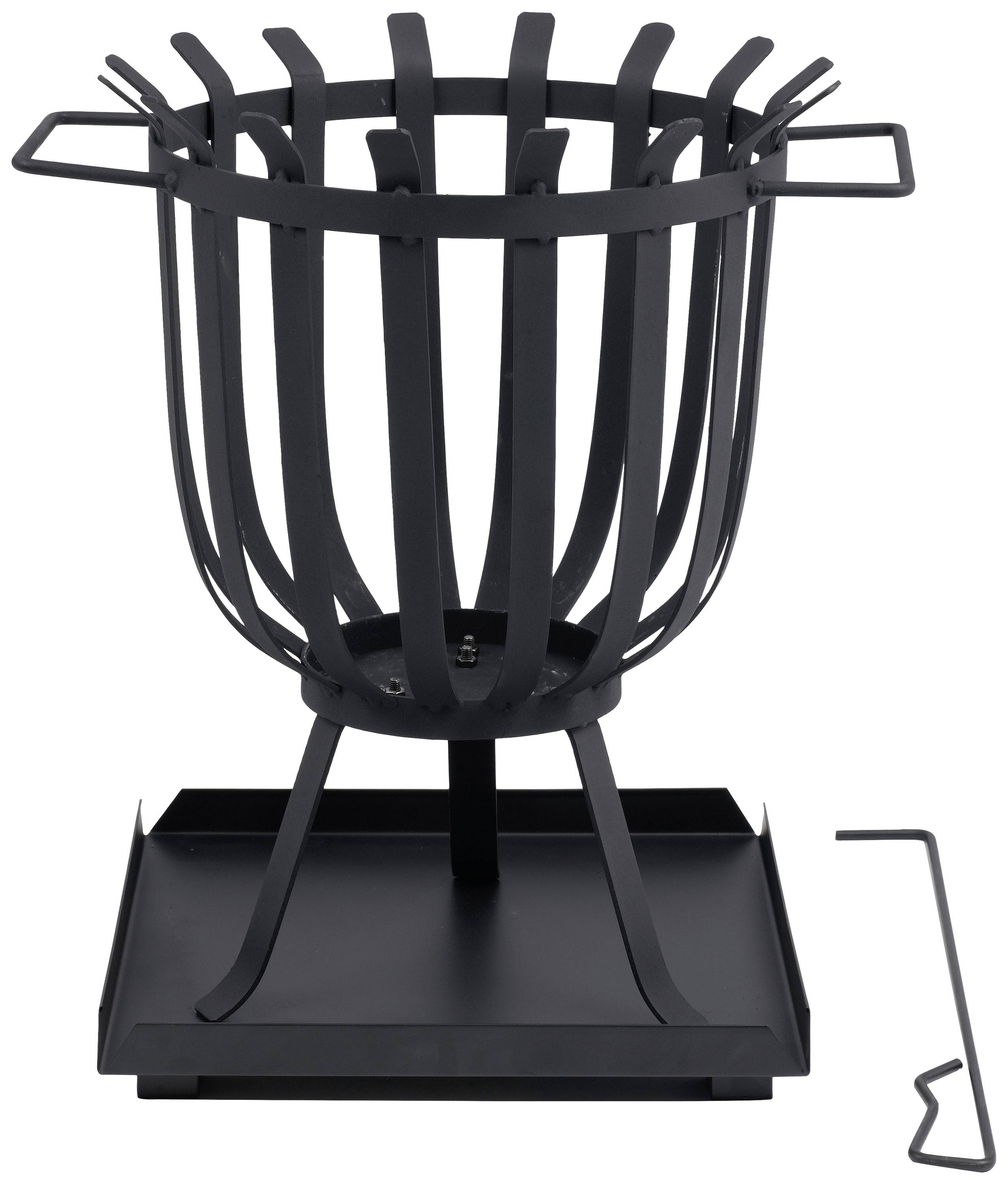 Image of tepro Garten Brentwood Fire basket Black