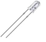 Standard LED 3 mm white clear 15000 mcd