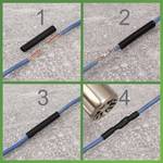 Universal heat-shrink tubing set - 1420 pce.