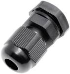 Mini cable screw set, black - PG 7 / 12 pieces