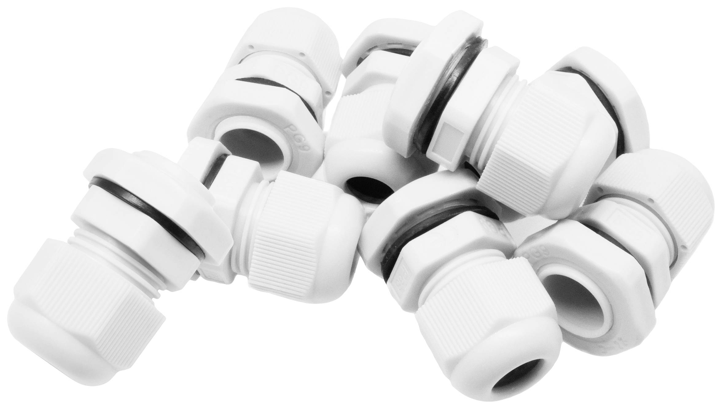 Quadrios 2102CA124 PG9 PA66 White 1 Set-2