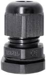 Mini cable gland set, black - M 16 / 8 pieces