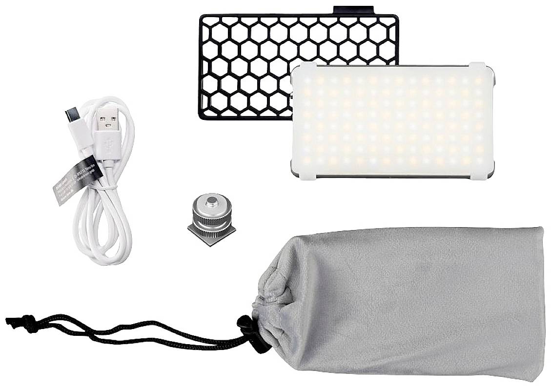 DÖRR SVL-112 PRO LED video spotlight No. of LEDs=112 Bi-colour-8