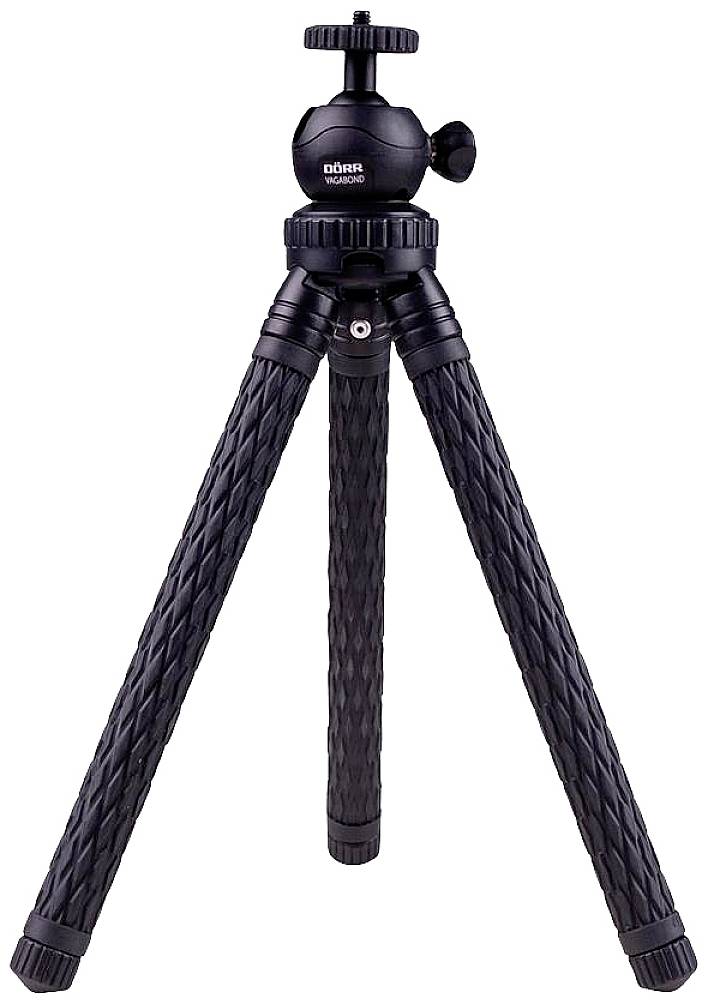 DOeRR Vagabond Mini 1/4 Working height=23 - 106 cm Black Ball head