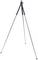 A tripod with three extendable legs, suitable for cameras or binoculars, stands upright without additional equipment.