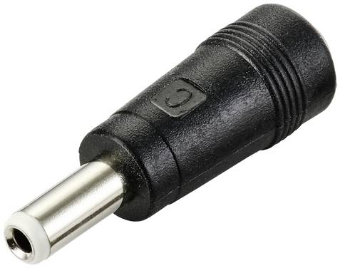 TRU COMPONENTS Low power adapter Low power plug - Low power socket 5.5 mm 2.5 mm 5.5 mm 2.1 mm  1 pc(s)