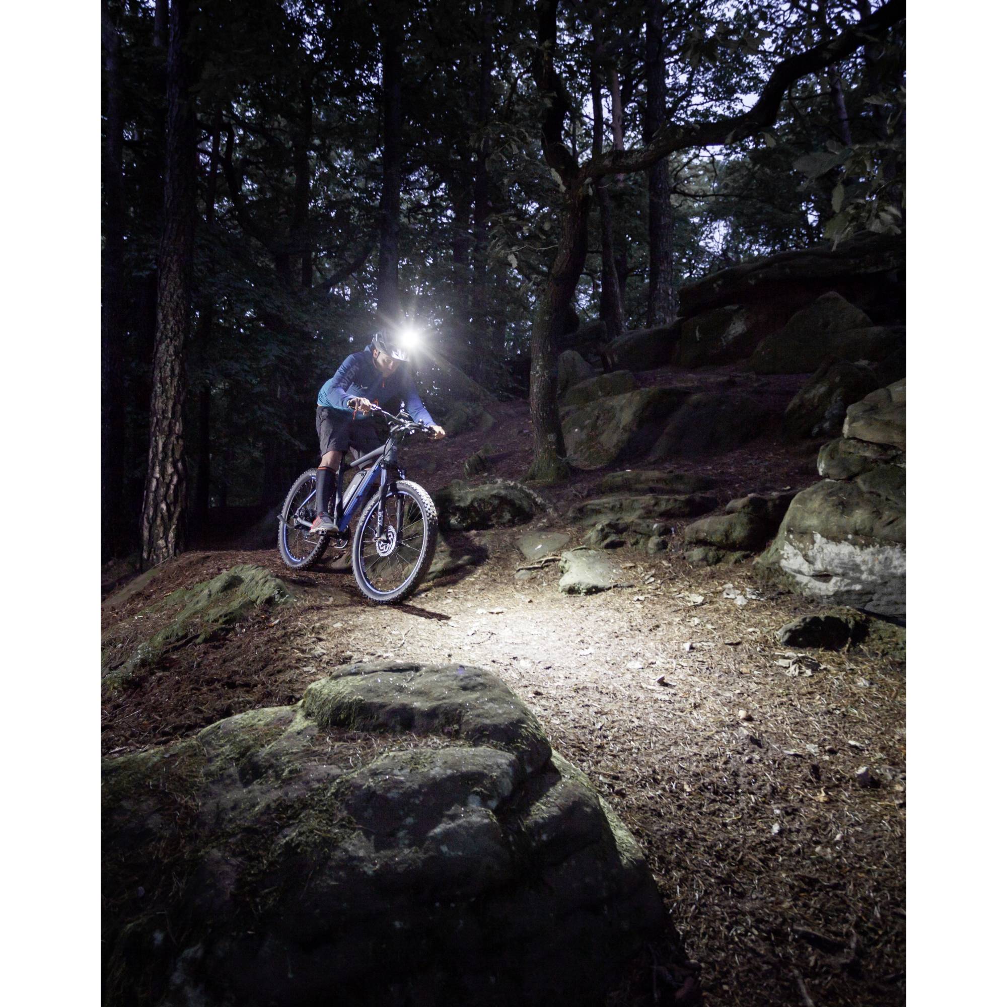 FISCHER FAHRRAD Bike headlight H1600 rechargeable Black-12