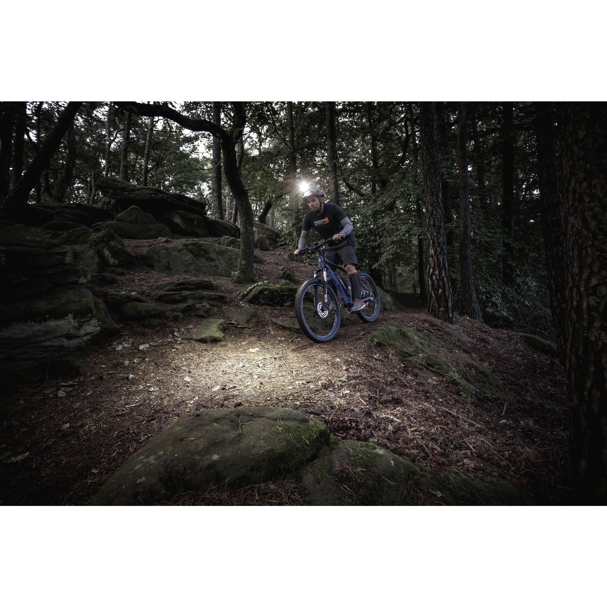 FISCHER FAHRRAD Bike headlight H1600 rechargeable Black-14