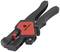 'TOOLCRAFT' Cable Stripping Tool in Black and Red, with Adjustable Stripping Function for Various Cable Diameters.