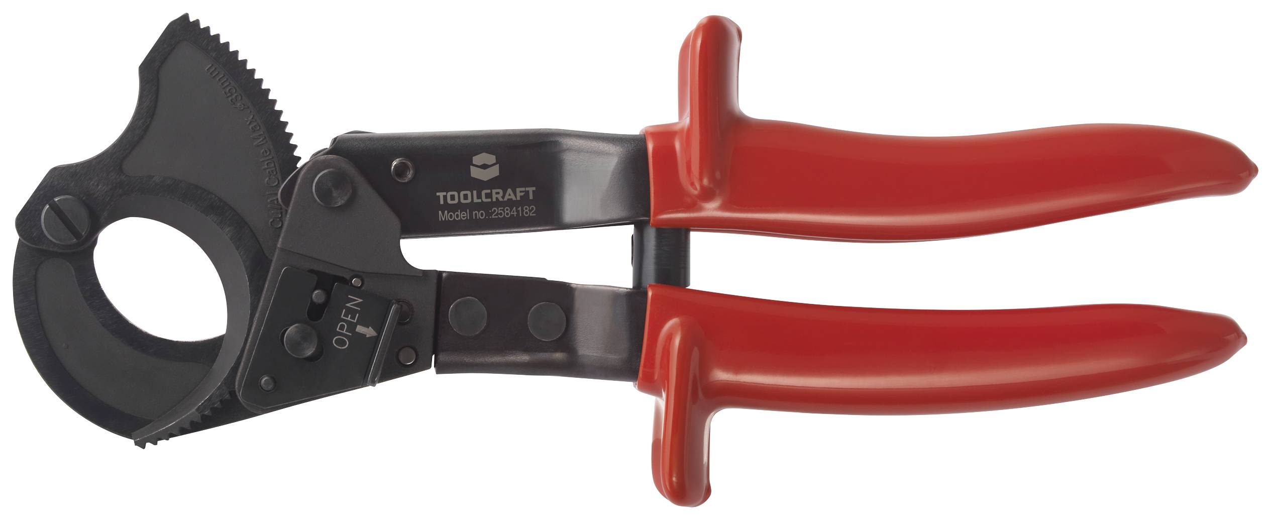 TOOLCRAFT TO7752546 Ratcheting cable cutter 35 mm 240 mm²