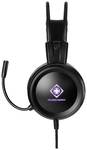 DELTACO GAMING DH110 Gaming Over-ear headset Corded (1075100) Stereo Black