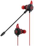 DELTACO GAMING GAM-076 Gaming In-ear headset Corded (1075100) Stereo Black, Red Headset