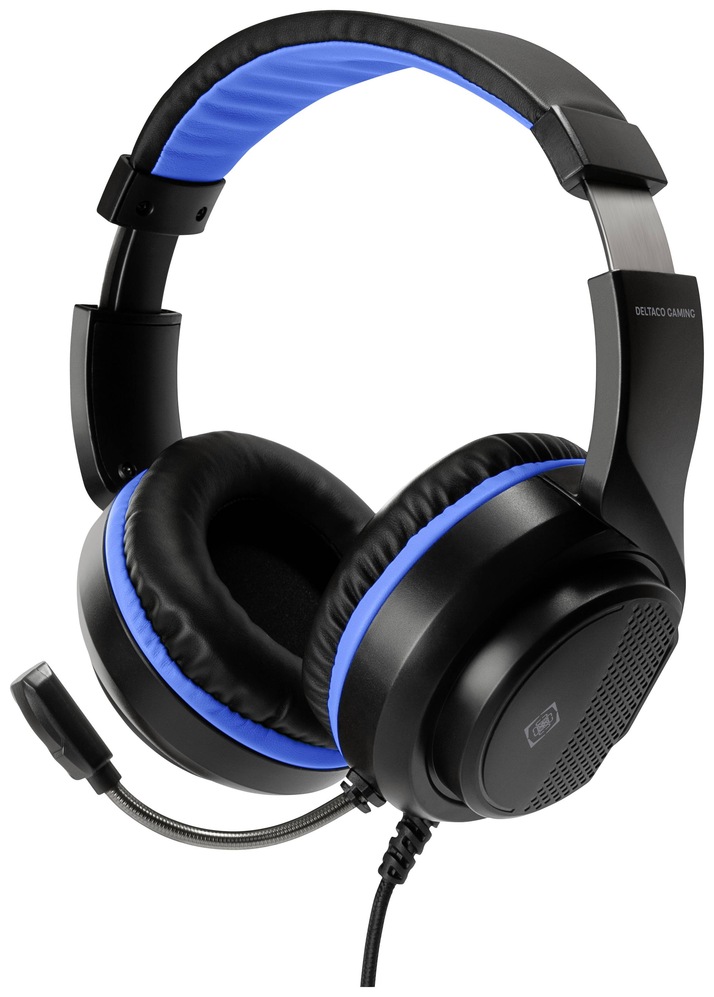 Subjectief aspect Civiel DELTACO GAMING GAM-127 Gaming On-ear headset Corded (1075100) Stereo Black  | Conrad.com