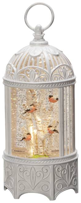 Konstsmide 4284-200 LED lantern Birds Warm white LED (monochrome) White water-filled, Timer-0