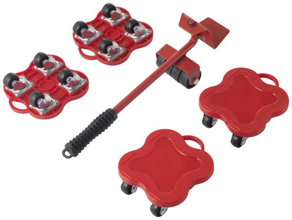 TOOLCRAFT TO-7753734  Furniture lift/mover set   Load capacity (max.): 400 kg